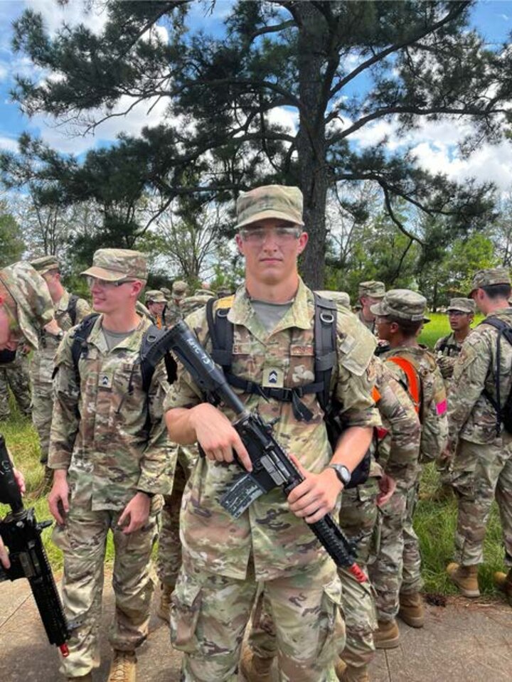 Airman at Field Training at Maxwell Air Force Base, Alabama
