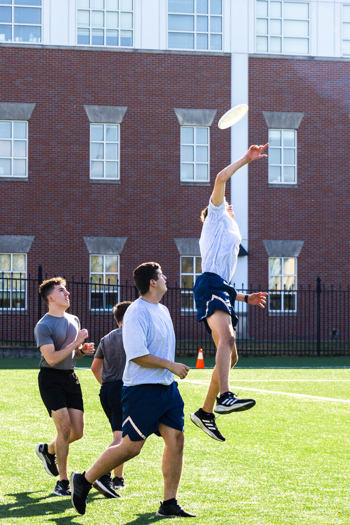 Ultimate Frisbee at Joint Field Meet at UNL AFROTC